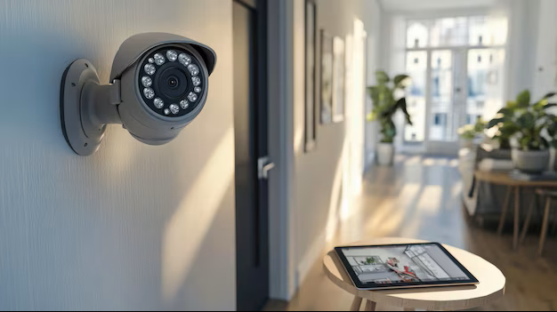 indoor security camera monitoring living room modern home daylight 1323188 9109
